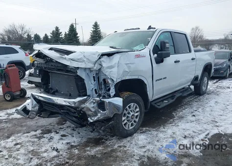 2025 Chevrolet Silverado 2500Hd 4Wd Standard Bed Work Truck z USA, uszkodzony, nr VIN 2GC1KLE75S1220375